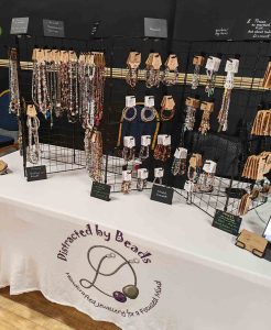 Stall set up for recent craft fair